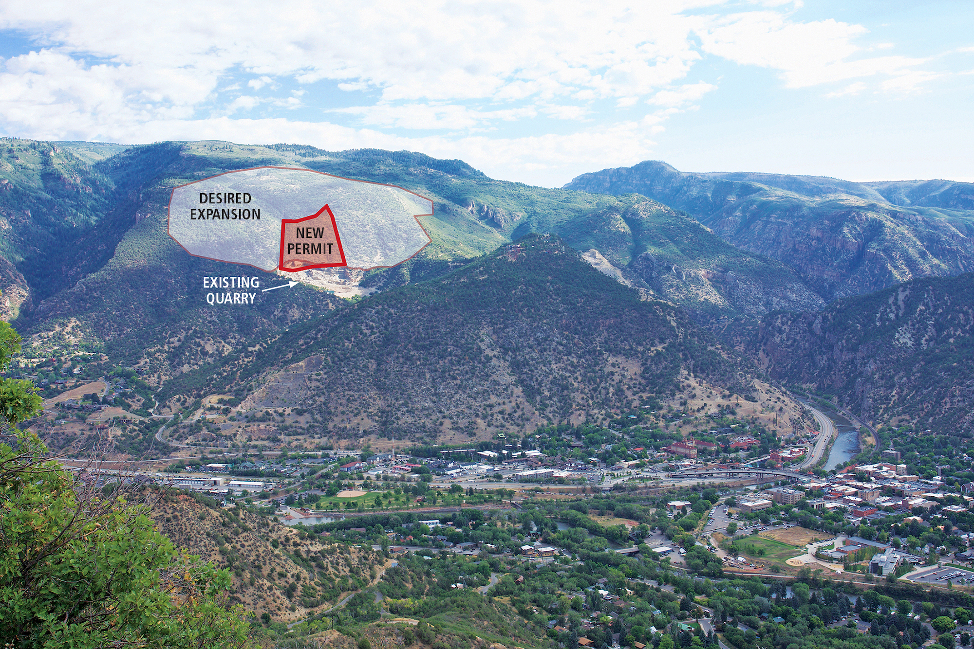 New mining permit application